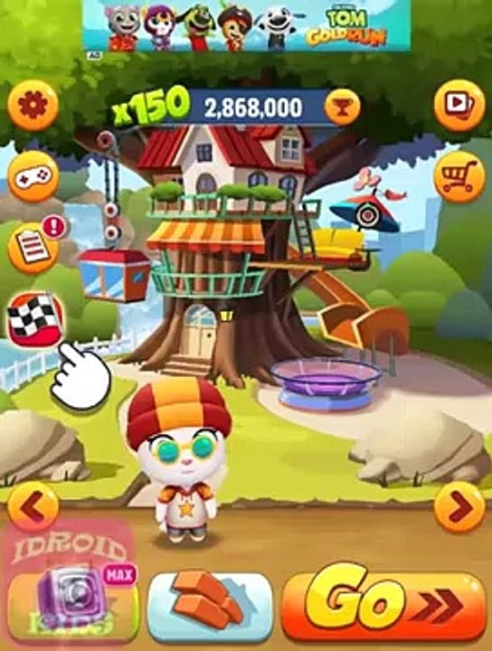 RUN- RUN- RUN- TALKING TOM GOLD RUN NEW UNDERSEA SIDEWORLD SKATER ANGELA