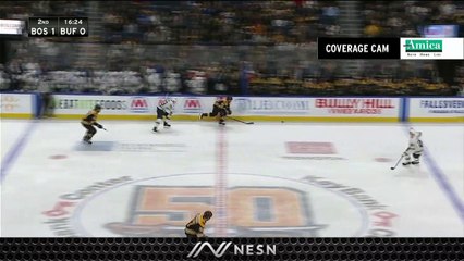 David Pastrnak Has Terrorized Sabres' Defense Through Two Periods Friday