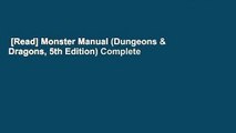 [Read] Monster Manual (Dungeons & Dragons, 5th Edition) Complete