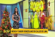 Calles limeñas son ''invadidas'' musicalmente por venezolanos