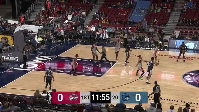 Ray Spalding Posts 21 points & 13 rebounds vs. Iowa Wolves