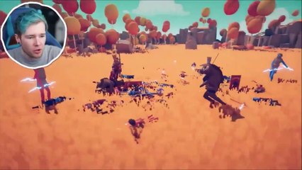 Gamer Reaction - Totally Accurate Battle Simulator ZEUS