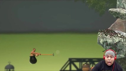 Gamer Reaction - Getting Over It FALLING DOWN