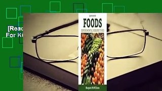 [Read] Foods: Experimental Perspectives  For Kindle