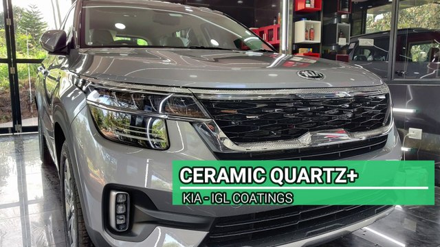 CERAMIC COATING/KIA CERAMIC QUARTZ+ COATING/IGL COATINGS/9H COATING