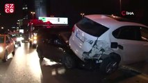 Alkollü sürücü kaza yaptı:1 yaralı