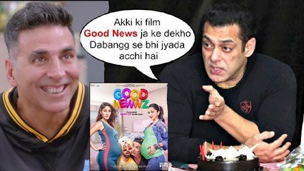 Salman Khan's SWEET GESTURE Towards Akshay Kumar's Good Newwz Movie at Salman Khan Birthday Party