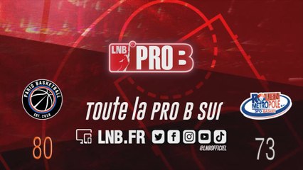 PRO B : Paris vs Rouen (J13)
