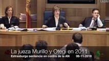 Repugnante: Estrasburgo desacredita a la jueza de la Audiencia Nacional por gestos como estos