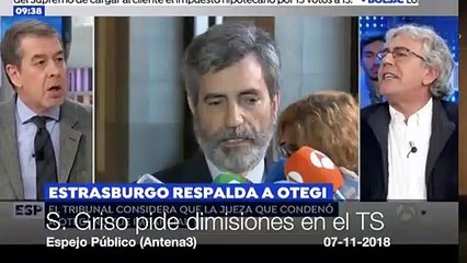 "Si esto pasa en empresa o en política pedimos dimisiones... ¿por qué no se las pedimos a los jueces?”