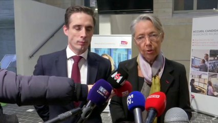 SNCF: Elisabeth Borne assure qu'il y a 800.000 places disponibles dans les trains ce week-end