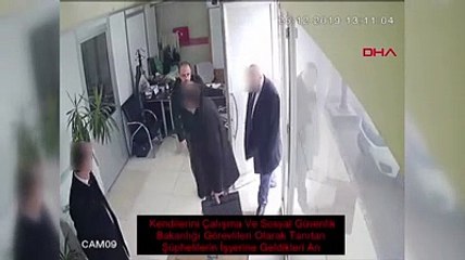 Kendilerini bakanlık görevlisi gibi tanıtıp rüşvet isteyen 3 şüpheliden biri tutuklandı