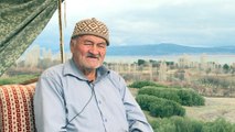 Mehmet dedenin Burdur Gölü manzaralı barakasında keyif dolu yaşamı - BURDUR