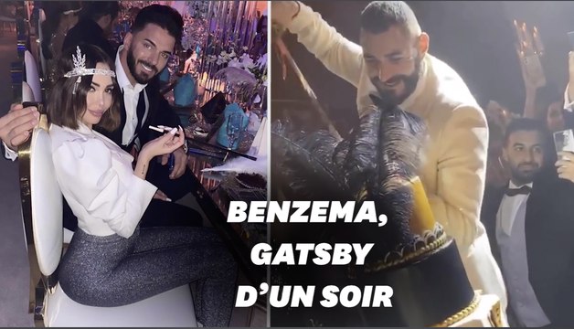 Karim Benzema se prend pour Gatsby le magnifique pour son anniversaire