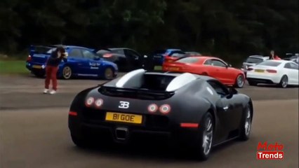 Ferrari Vs Bugatti Veyron Drag Race - Supercar Racing