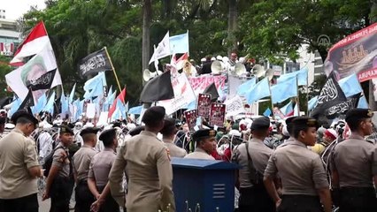 Endonezya'da Çin'in Uygur Türklerine yönelik hak ihlalleri protesto edildi