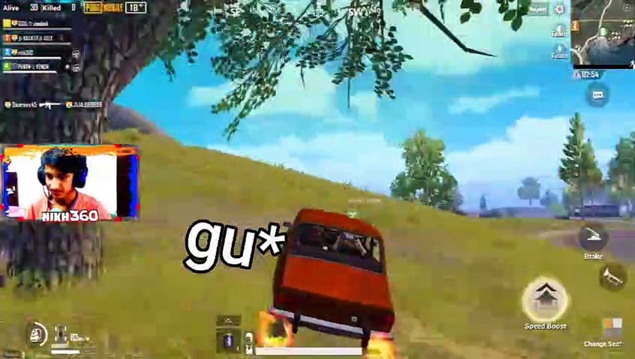 PUBG MOBILE FUNNY MOMENTS STREAM HIGHLIGHTS #2 (NIKH360) short and funny:)