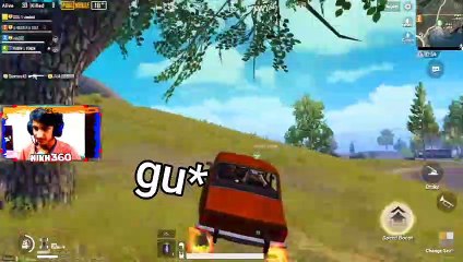 PUBG MOBILE FUNNY MOMENTS STREAM HIGHLIGHTS #2 (NIKH360) short and funny:)