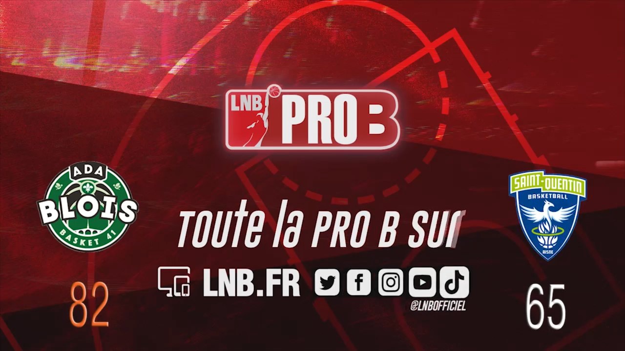 PRO B : Blois vs Saint-Quentin (J13)