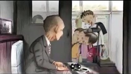 山本浩二監督アニメーション　「校長先生とクジラ」　グリーンピース