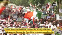 TN Thowheed Jamath holds anti-CAA rally towards Governor’s residence in Chennai