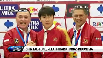 Pelatih Baru Timnas Shin Tae Yong Resmi Diperkenalkan