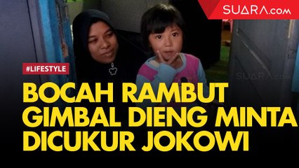 Kisah Bocah Rambut Gimbal di Dieng, Farida Paling Nyeleneh Minta Dicukur Jokowi