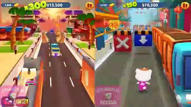 RUN- RUN- RUN- TALKING TOM GOLD RUN NEW CHINA WORLD FOOTBALL TOM VS PRINCESS ANGELA