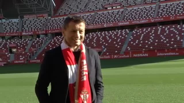 Djukic ya es entrenador del Sporting: Venimos para cumplir el objetivo de subir