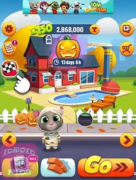 RUN- RUN- RUN- TALKING TOM GOLD RUN NEW HALLOWEEN 2019 MUMMY TOM