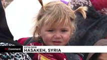 Activists distribute Christmas presents at camp for displaced Syrian children