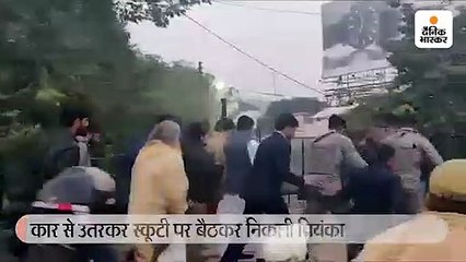 Скачать видео: प्रियंका का आरोप- पुलिस ने गला दबाकर मुझे धकेला, फेसबुक पोस्ट लिखने पर गिरफ्तार पूर्व आईपीएस के परिवार से मिलने से रोका