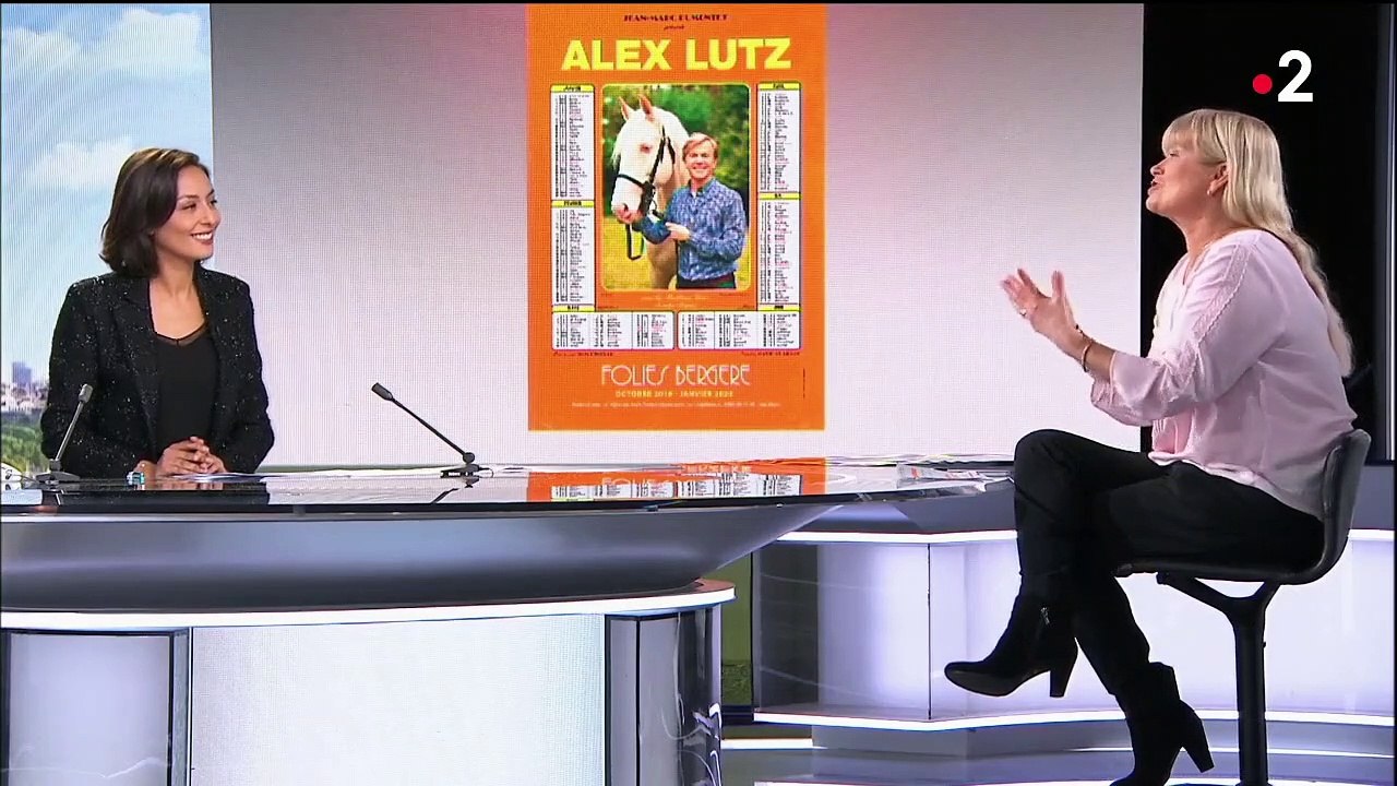 Alex Lutz, burlesque et poétique, sur la scène des Folies Bergère