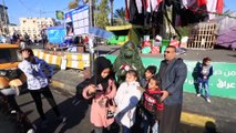 Bağdat'ta gösterilerin merkezi Tahrir'de yılbaşı etkinlikleri - BAĞDAT