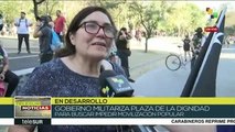 Chile: Carabineros reprime manifestación en 