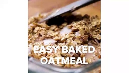 Easy Baked Oatmeal