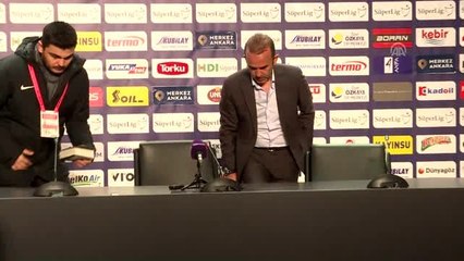 MKE Ankaragücü-Yukatel Denizlispor maçının ardından - Mehmet Özdilek