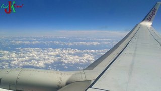 Flying Through Clouds [4K] I Sky View from Flight I Spicejet