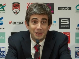 12e j. - Roubert : "Heureux que 2019 se termine sur une victoire, une belle fin pour une belle année"