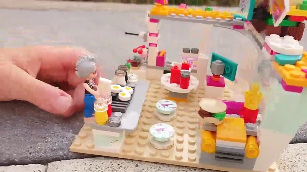 Lego Friends Fast Food for kids pretend play toys hd