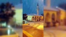 Çatalca'da kar etkisini gösteriyor - İSTANBUL