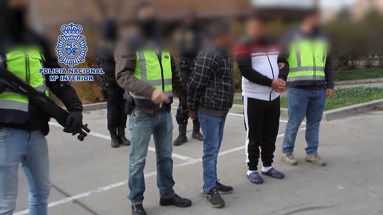 Detenidos 7 atracadores tras robar en 14 locales comerciales