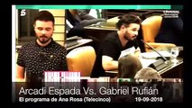 Arcadi Espada y Gabriel Rufián, encantados con sus chistes soeces