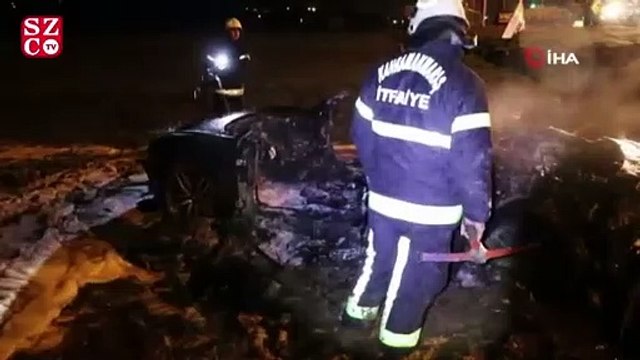 Bu araçtan burnu bile kanamadan çıktılar!