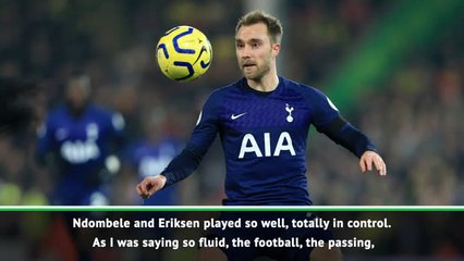 Ndombele and Eriksen were 'phenomenal' - Mourinho