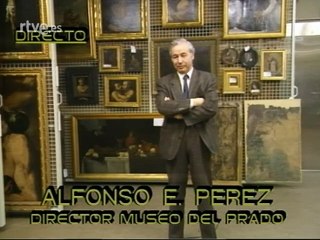Entrevista al director del Museo del Prado en El día por delante (1989)