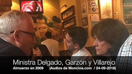 La ministra Delgado, hablando en 2009 del hoy también ministro Grande-Marlaska