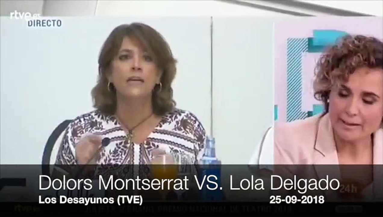 La exministra Montserrat ve frita antes de tiempo a la ministra Delgado: "Yo la doy por dimitida"
