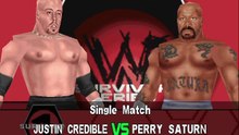 WWF Invasion No Mercy Mod Matches Justin Credible vs Perry Saturn