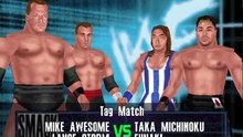 WWF Invasion No Mercy Mod Matches Team Canada vs Kaientai